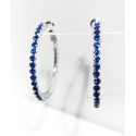 Swarovski Deluxe Tennis Hoop Oorbellen