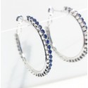 Swarovski Deluxe Tennis Hoop Oorbellen