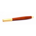 SIENA – Rozenhouten vulpen met ergonomisch ontwerp | 13 cm lang, Ø 10 mm | Met Pelikan cartridge