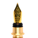 SIENA – Rozenhouten vulpen met ergonomisch ontwerp | 13 cm lang, Ø 10 mm | Met Pelikan cartridge