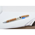 Penna a Sfera in Legno "AMSTERDAM" con Elegante Astuccio Ovale in Faggio Personalizzabile